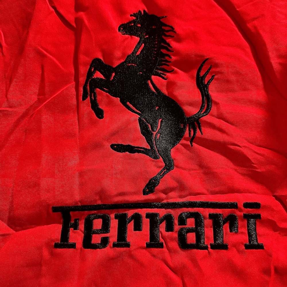 Ferrari Red Racing Jacket with Logos - Picture 3 of 4